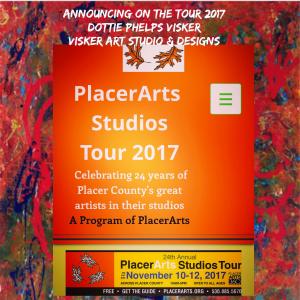 Dottie Phelps Visker In The PlacerArts Studio Tour 2017